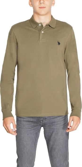 Maicë polo U.s. Polo Assn. për meshkuj, e gjelbër