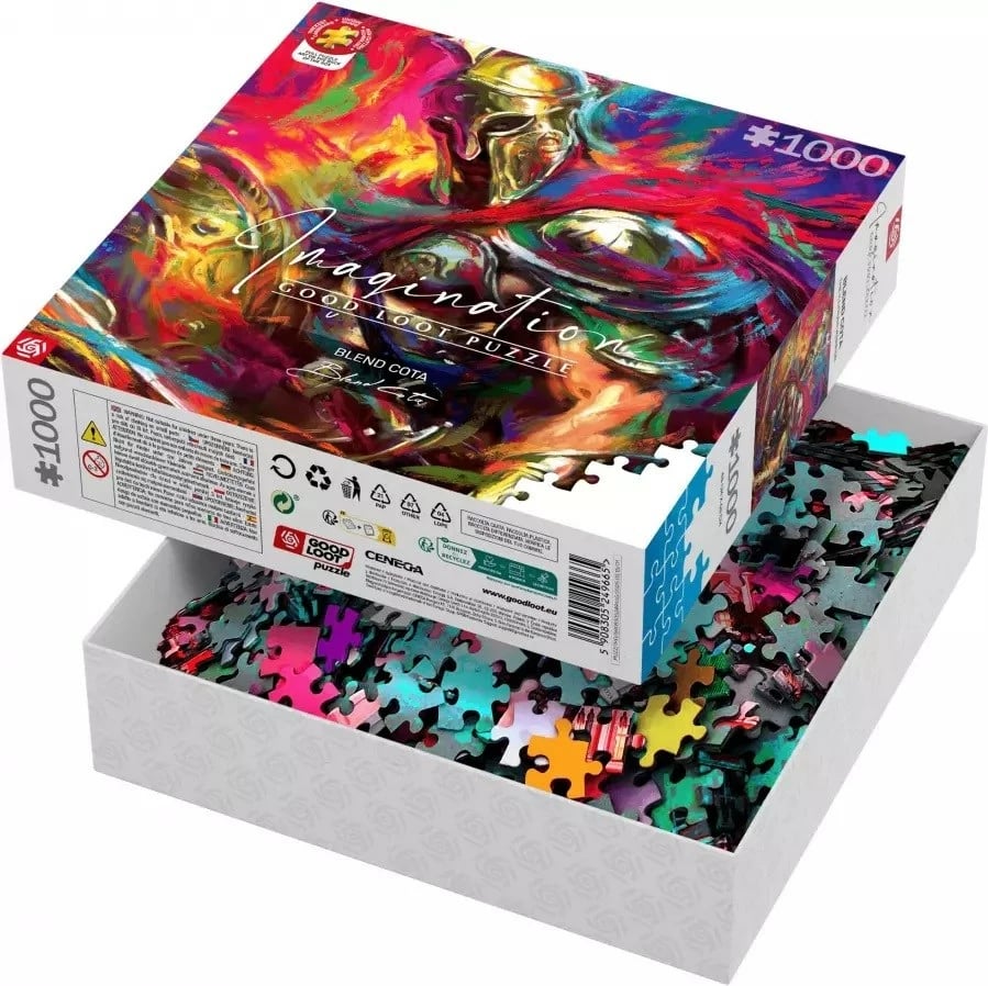 Puzzle Cenega Publishing Imagination Blend Cota The Illyrian Warrior 1000 pjesë