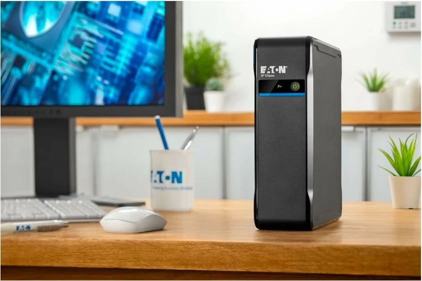 UPS Eaton 3P Ellipse 3P700D 700 VA 420 W, 4x Schuko, Tower, e zezë
