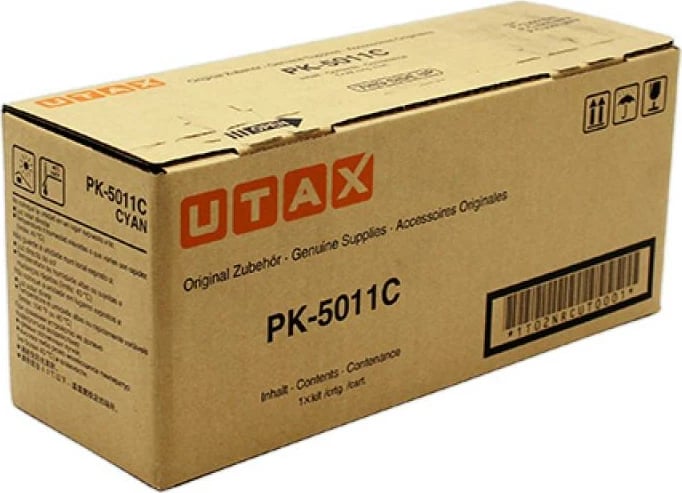Toner, Utax PK-5011C (1T02NRCUT0) kapacitet 5000 faqe, origjinal, cian