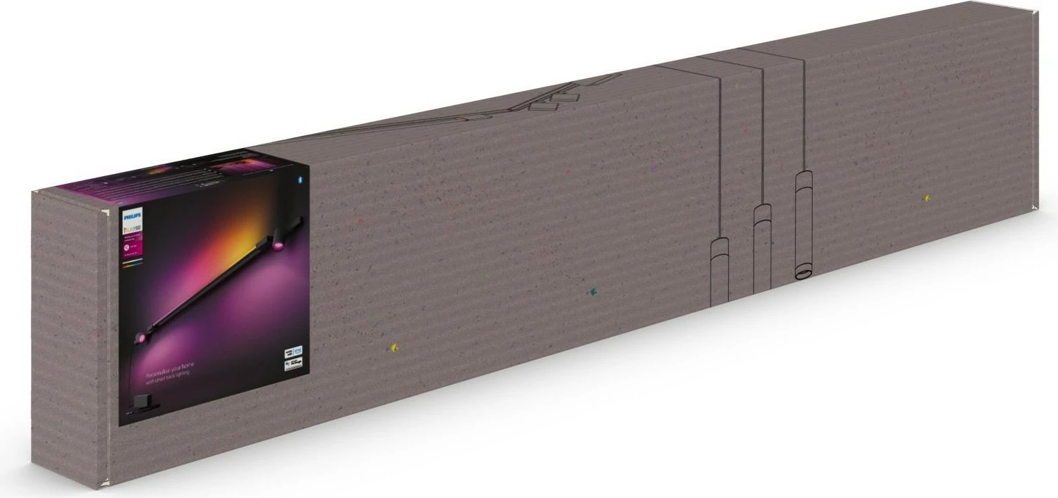 Spot dritë Philips Hue 8719514407886, LED, 6500 K, 220 - 240 V, e zezë