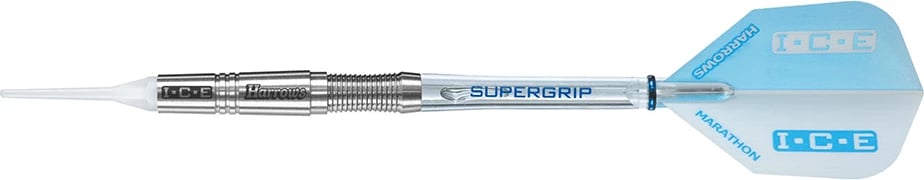 Set shigjetash Harrows për lojë, blu