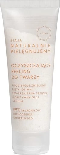 Scrub për fytyrë Ziaja Naturally We Care Cleansing Face Scrub për femra 70ml