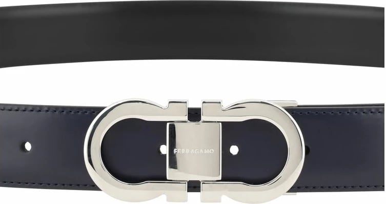 Rrip Ferragamo për meshkuj, i kaltër