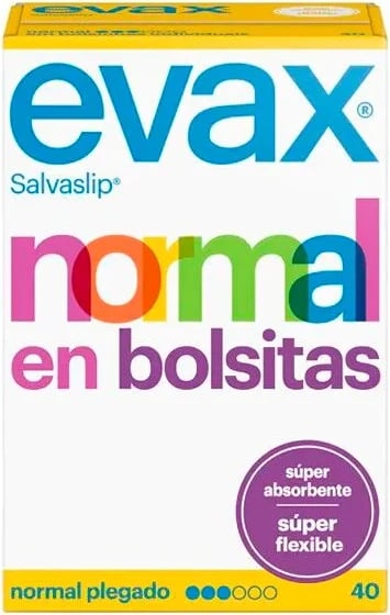 Fletë higjienike EVAX Salvaslip Normal unisex 40 copë