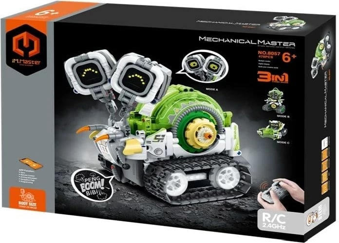 Set ndërtimi robotik 3-në-1, 478 pjesë, pa markë