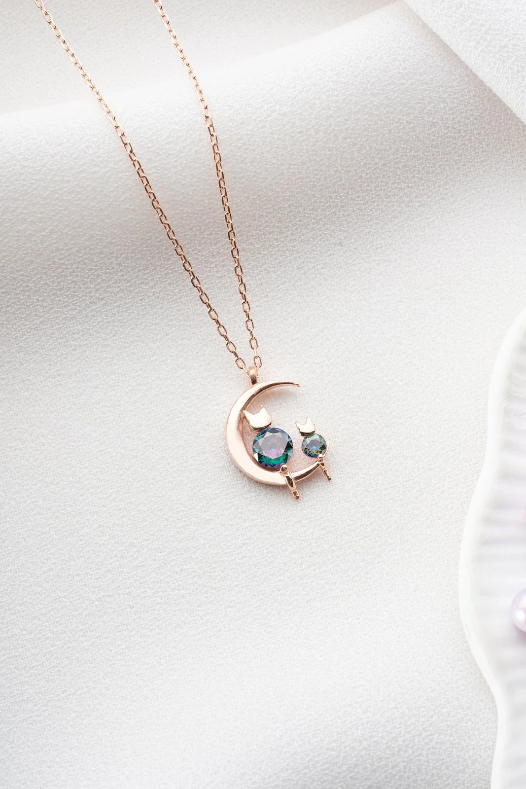 Vath argjendi me Mistique Topaz, ngjyrë rozë ari, jeshile, vjollcë, NRZ99755