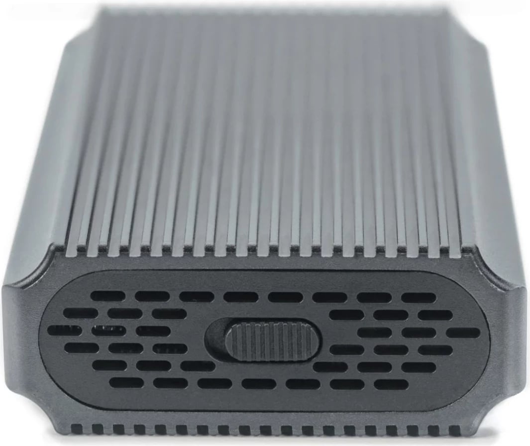 Kasë SSD e jashtme Digitus, NVMe, 40Gbps, USB 4.0, Alumini, Gri