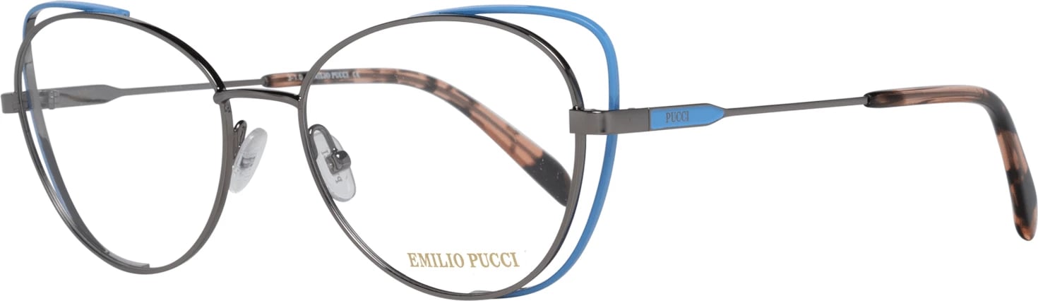 Korniza optike për femra Emilio Pucci, argjend