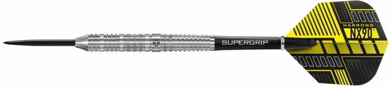 Shigjeta darts Harrows, unisex, të verdha/gri