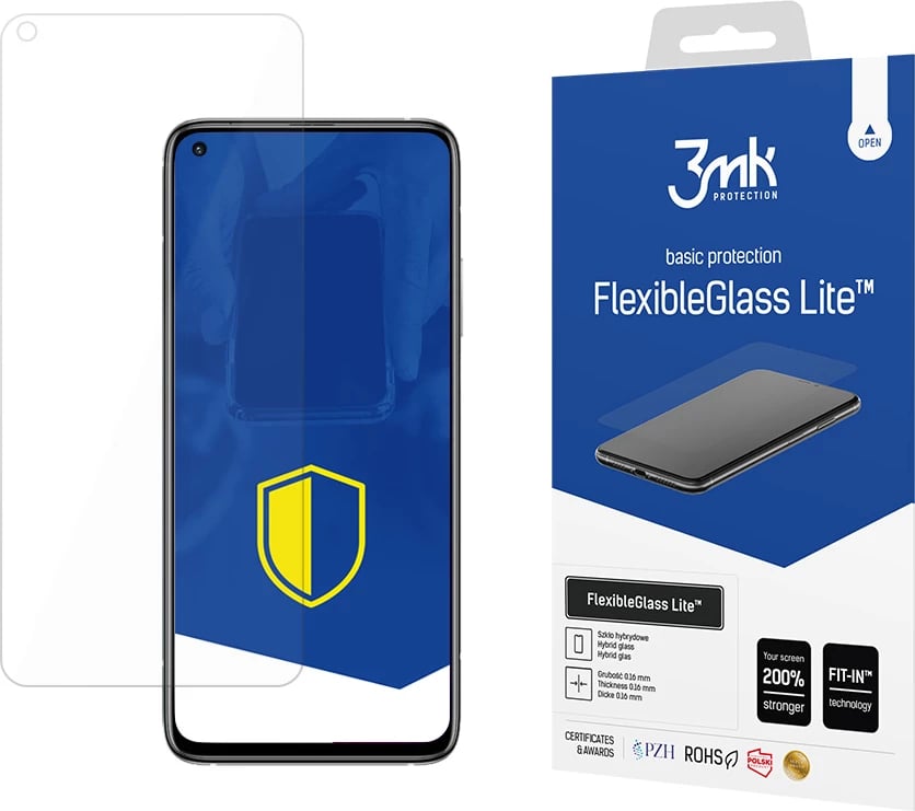 Mbrojtës ekrani 3mk FlexibleGlass Lite për Xiaomi Mi 10T/Mi 10T Pro, Transparent