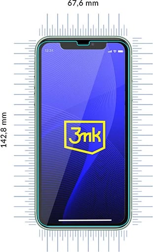 Mbrojtës ekrani 3mk FlexibleGlass për iPhone 11, antimikrobial, transparent