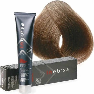 Ngjyrë për flokë Inebrya 7/1 Bionde hiri, 100 ml