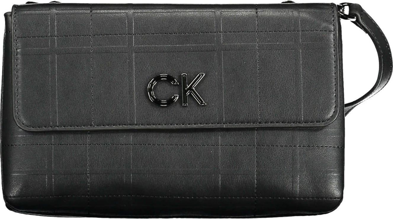 Çantë krahu për femra Calvin Klein, e zezë