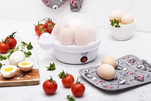 Zierëse veze, Adler AD 4459, 7 vezë, 360W max 450W, auto fikje me sinjal, filxhan matës me gjilpërë, e bardhë