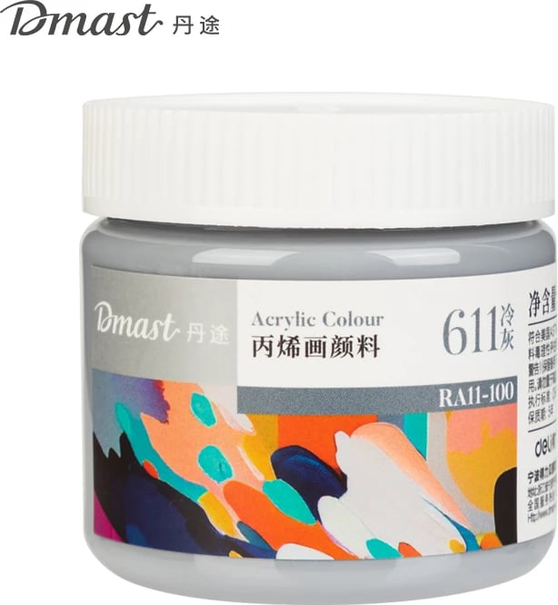 DELI NGJYRE AKRIL 100ML 611 COLD GREY