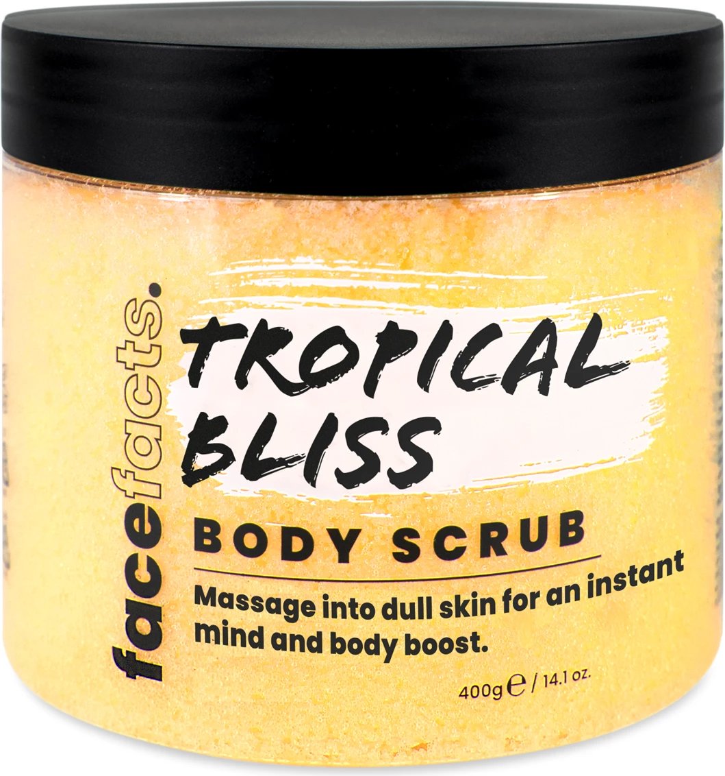 Face Facts Tropical Bliss Body Scrub - 400g