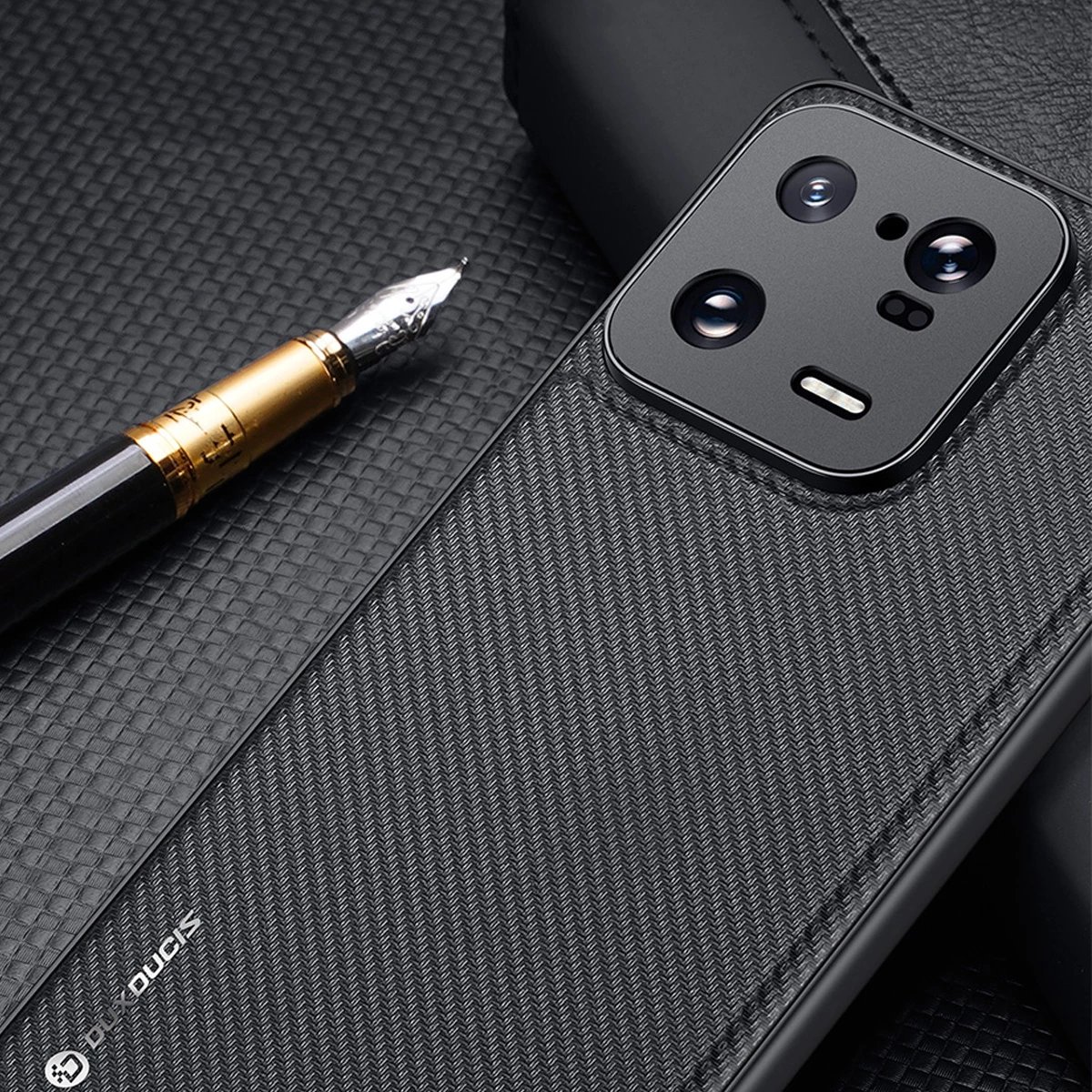 Mbështjellës Dux Ducis Fino për Xiaomi 13 Pro, kaltër