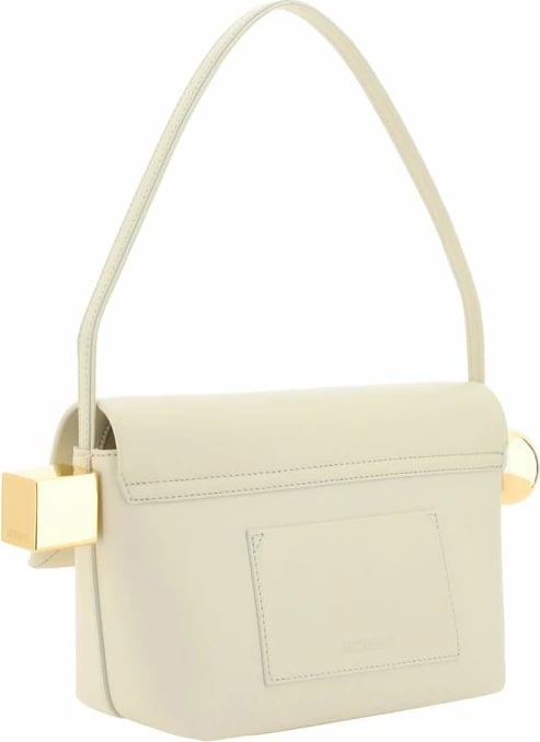 Çantë krahu Jacquemus, krem