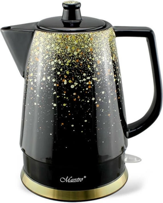 Çajnik elektrik qeramike Feel-Maestro MR-074-GOLD, 1.5L, 1500W, zi/ari
