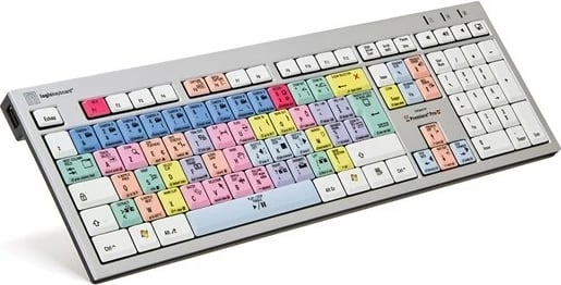 Tastierë LogicKeyboard Adobe Premiere Pro CC FR Slim për PC
