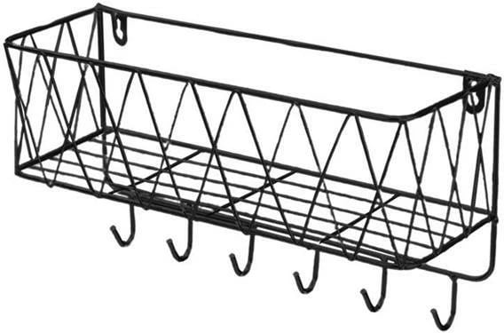 Organizues muri me raft NEXT, 6 grepa, H19x34x12cm, i zi