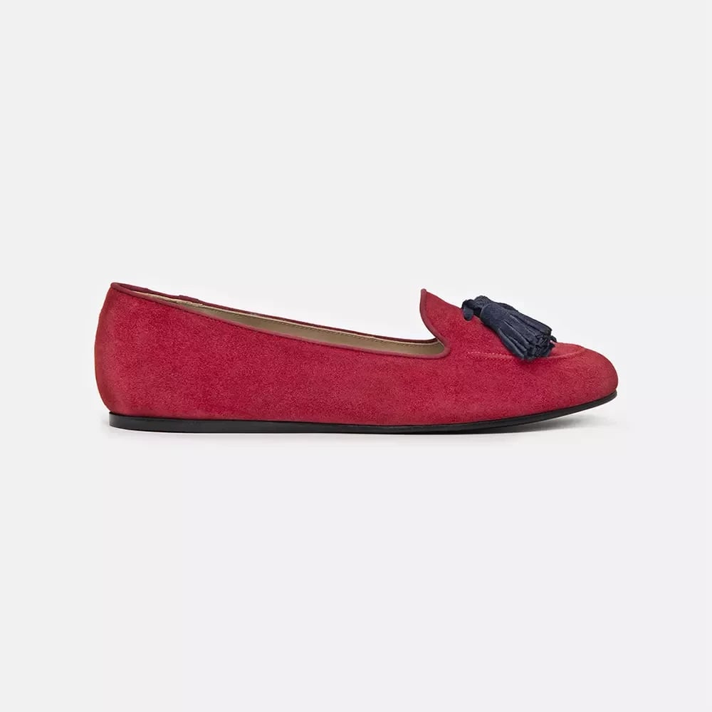 Këpucë për femra Charles Philip, të kuqe