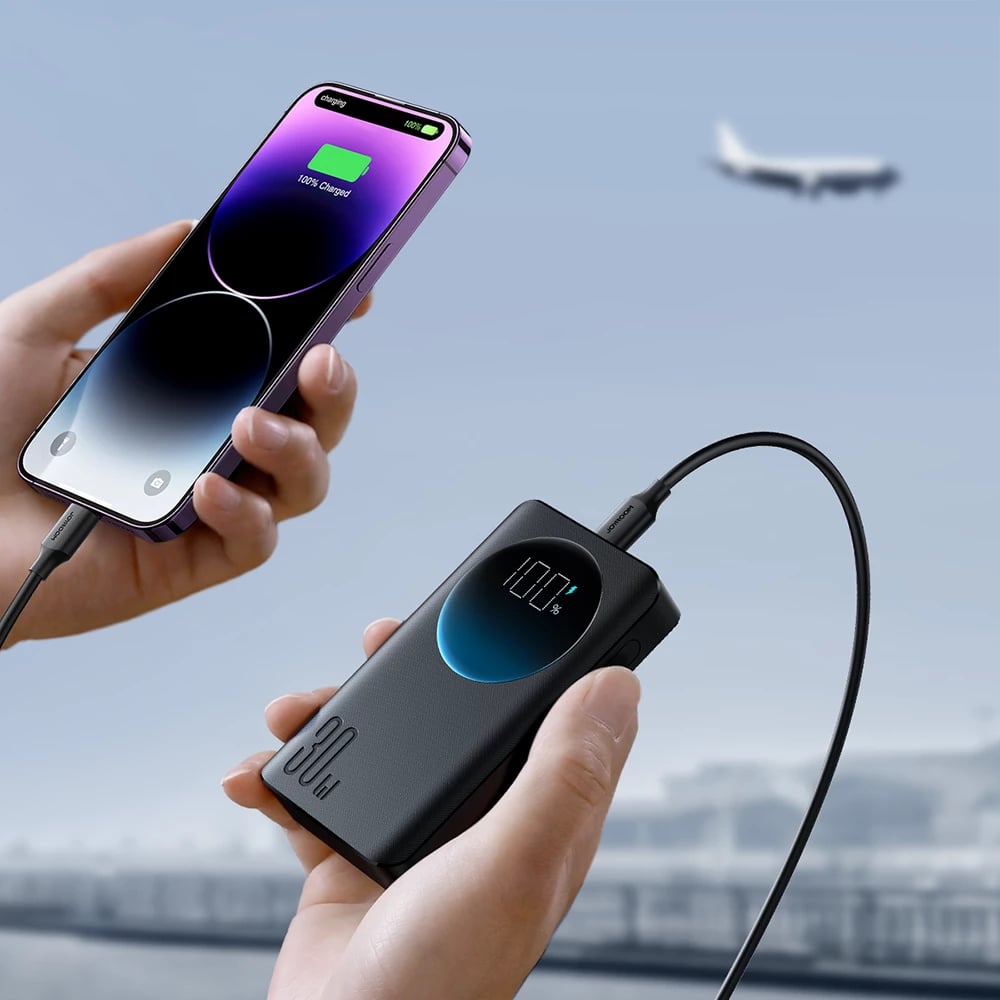 Powerbank Joyroom JR-PBF01, 10000mAh, 30W, e zezë