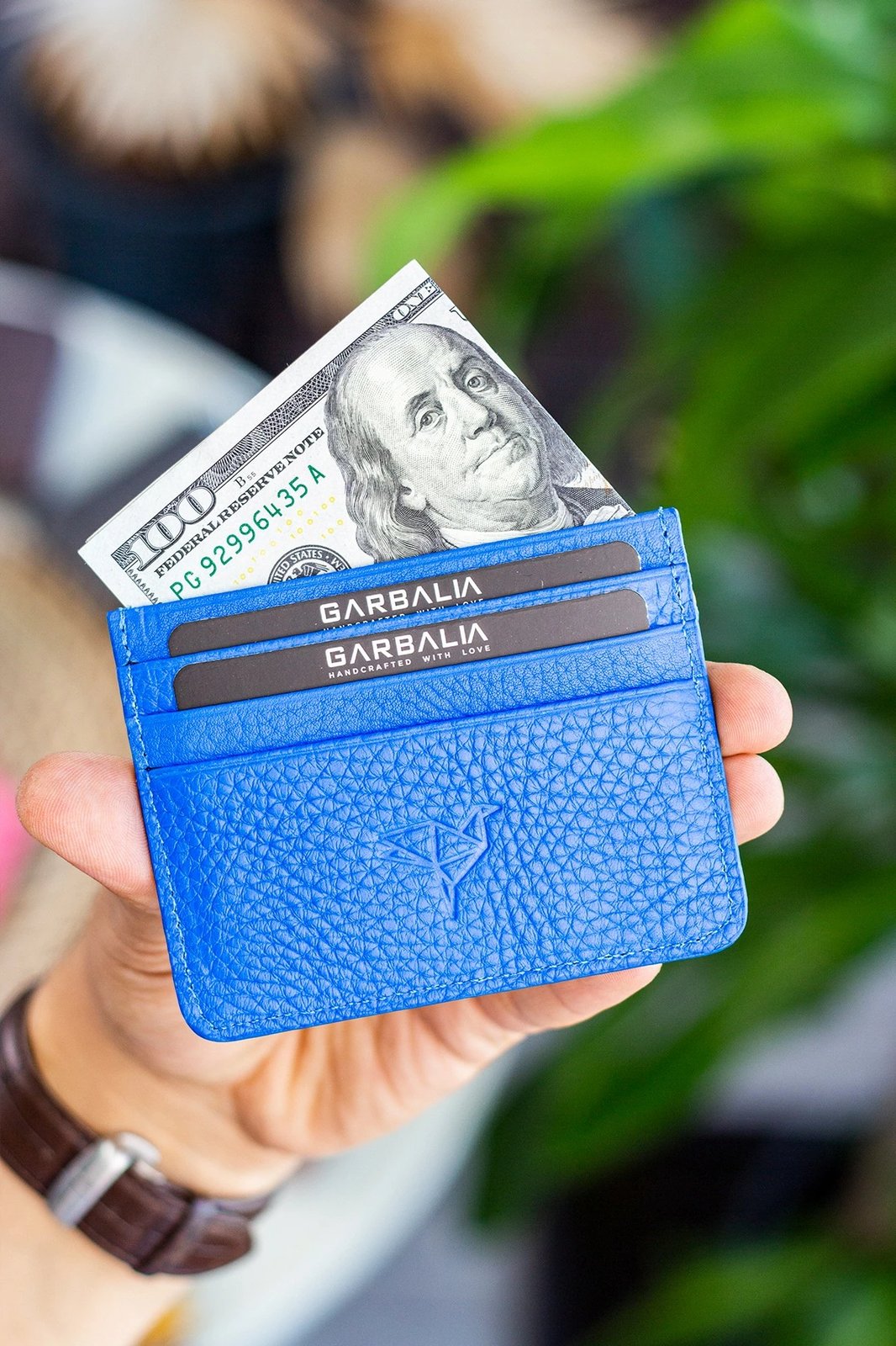 Mbajtës kartelash, ngjyrë sax blu, Zoozie Bags, Cape