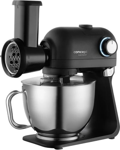 Robot kuzhine planetar Concept RM8000, 1200 W, tas 5 L, blender qelqi 1.5 L, me aksesorë, i zi