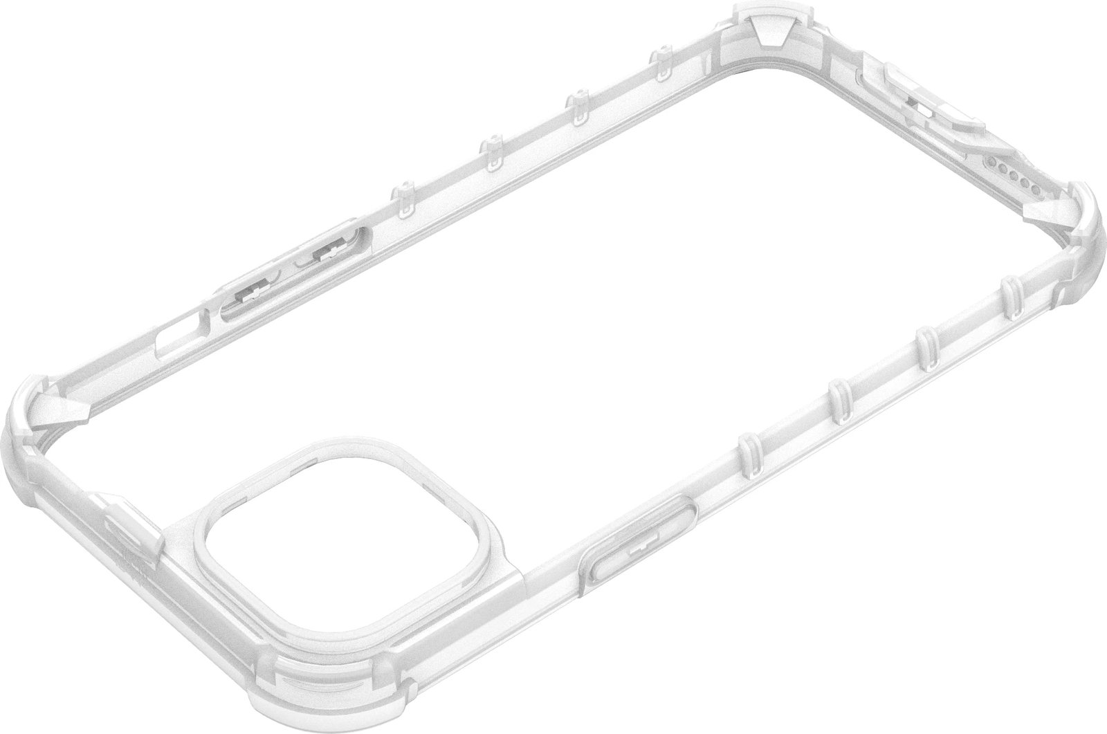 Mbështjellës Hurtel Ombre Protect Case për iPhone 14 Plus, rozë-kaltër