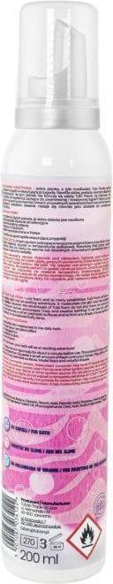 Shkumë banje TUBAN Pink Foam Pink Rozi, 200 ml, Rozë Shkumë banje TUBAN Pink Foam Pink Rozi, 200 ml, Rozë