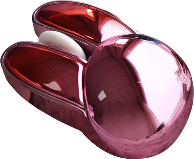 Maus wireless + Bluetooth MOFII M6DM Chromed, 1200 DPI, rozë