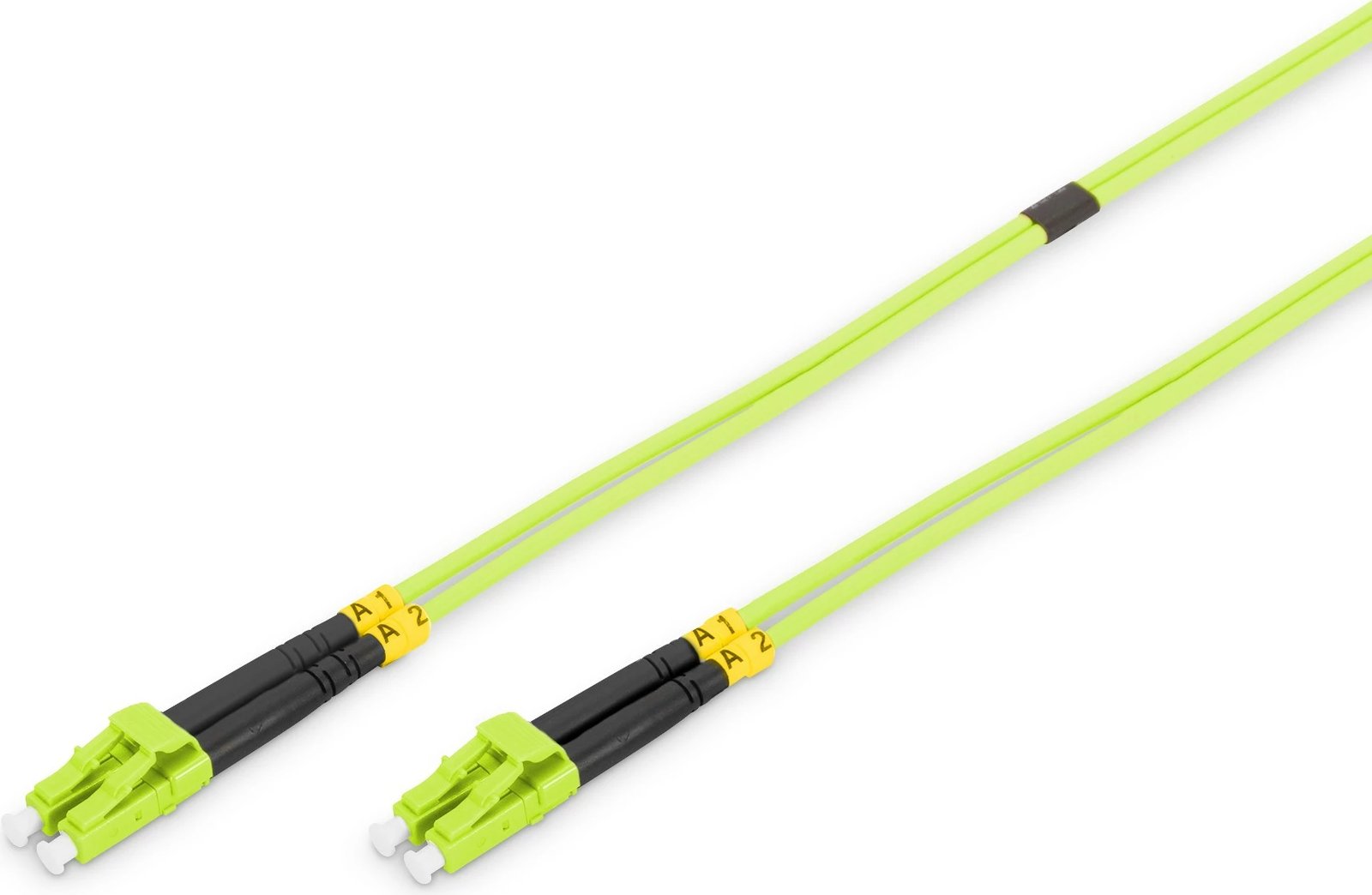 Kabllo optik Digitus OM5 LC/LC 3m, jeshil