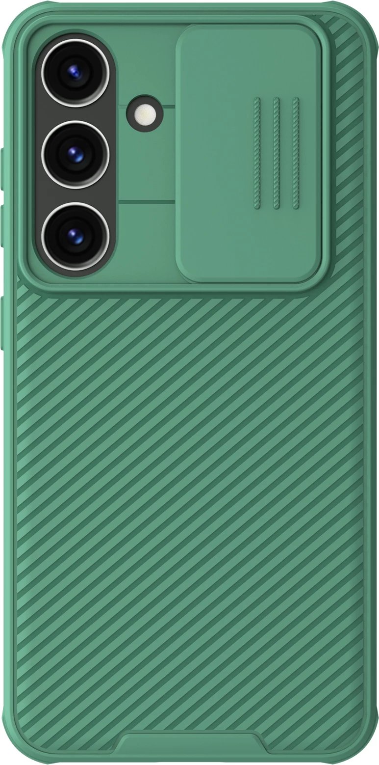 Mbështjellës Nillkin CamShield Pro për Samsung Galaxy S24, i gjelbër