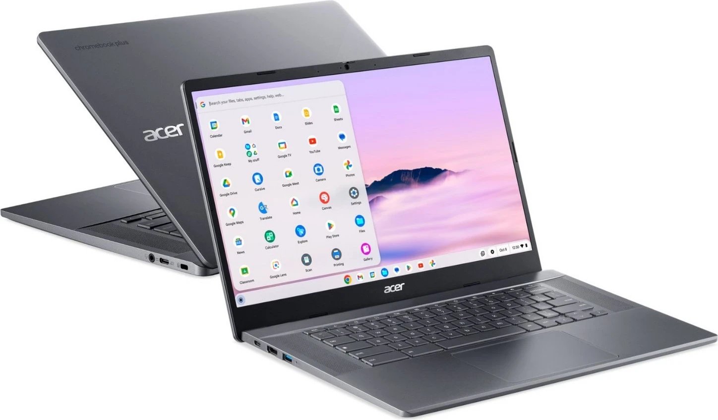 Laptop Acer Chromebook Plus CB515-2H, 15,6", Intel Core i5, 8GB RAM, 512GB SSD,Intel Iris Xe Graphics, i zi
