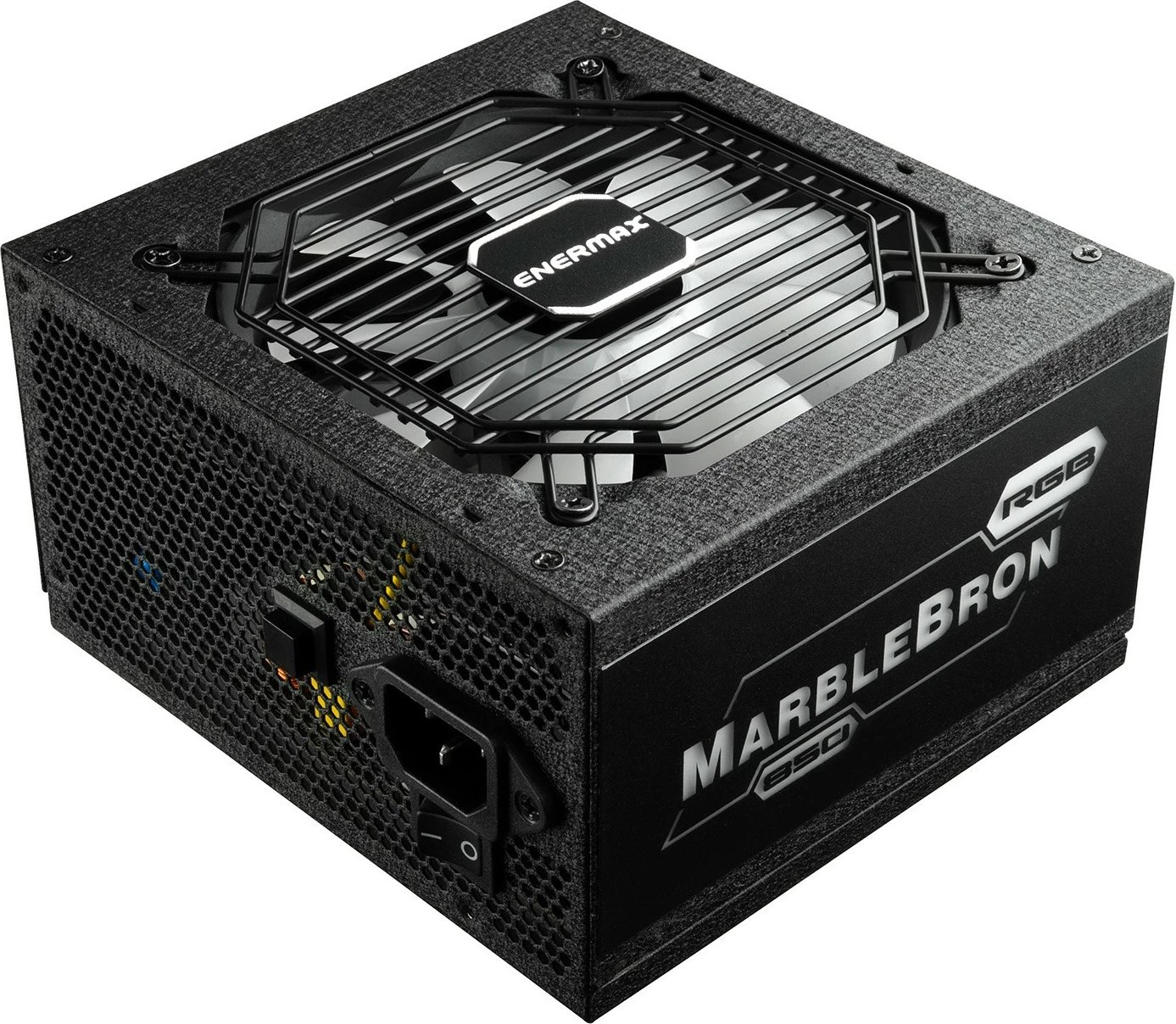 Kasë Enermax MarbleBron EMB850EWT-RGB 850W, 80 PLUS Bronze, RGB, Semi-Modular, e zezë