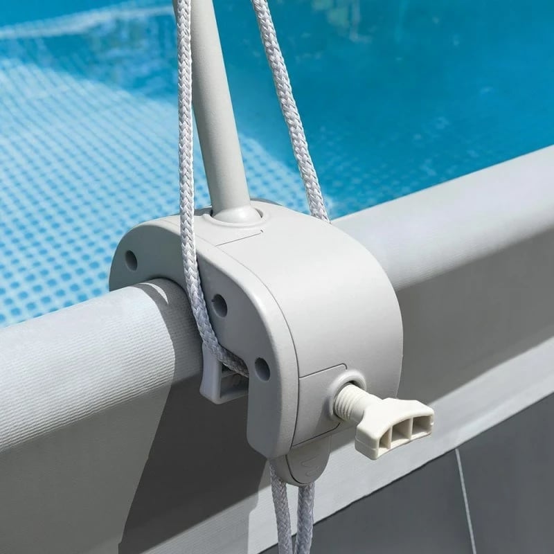 Mbulesë pishine Intex 28054, plastike, e bardhë