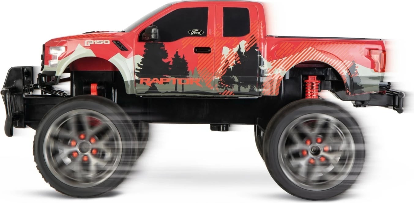 Makine RC Carrera Ford F-150 Raptor, 40cm, 2.4GHz, Kuqe e zezë Makine RC Carrera Ford F-150 Raptor, 40cm, 2.4GHz, Kuqe e zezë