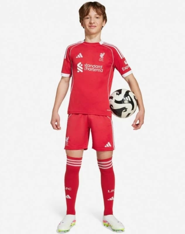 Fanellë për fëmijë adidas Liverpool, e kuqe