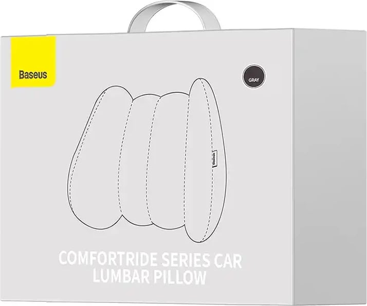 Jastëk mbështetës Baseus Comfort Ride CNYZ000013, për veturë, gri