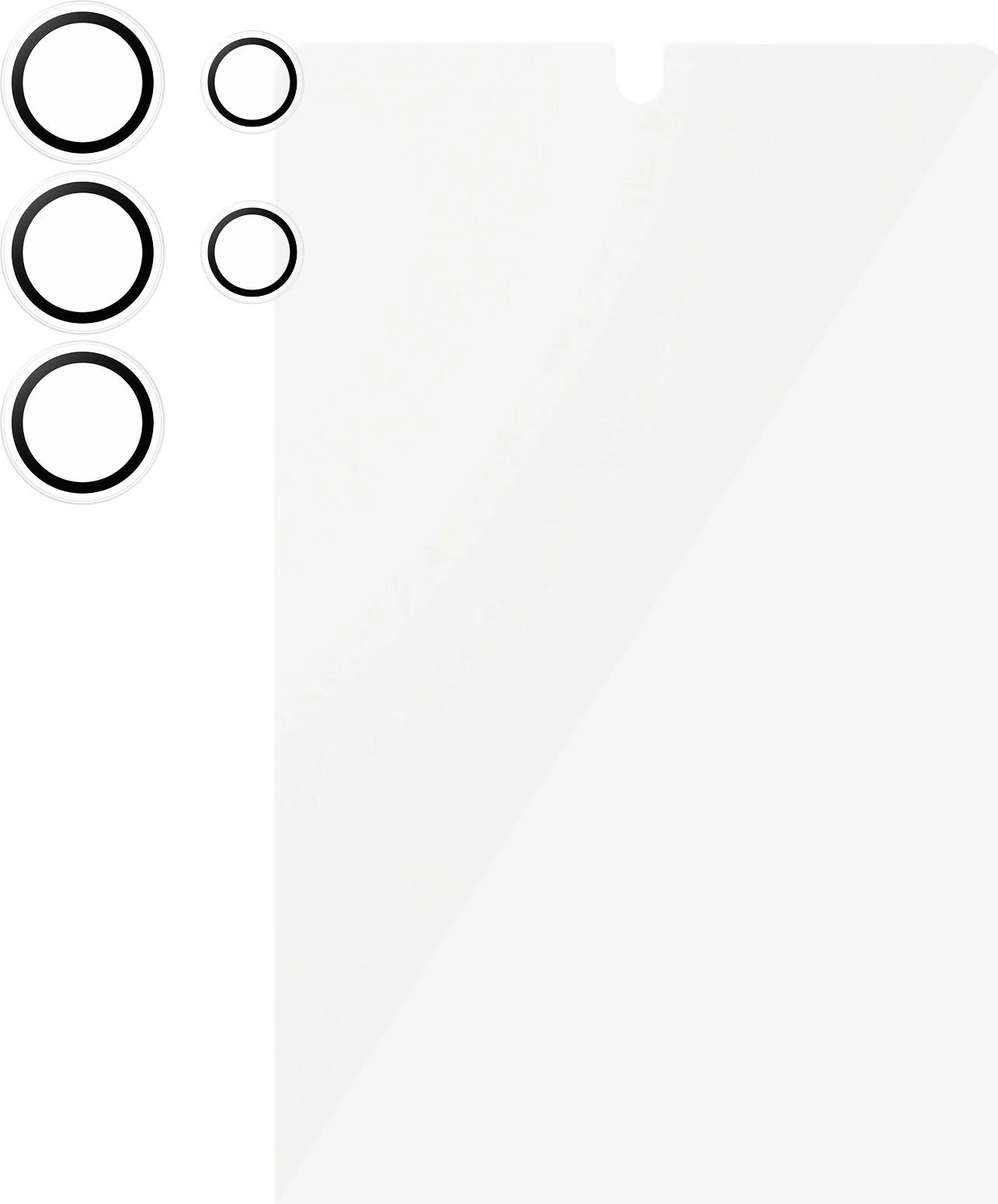 Mbrojtës ekrani PanzerGlass 2-in-1 për Samsung, transparent