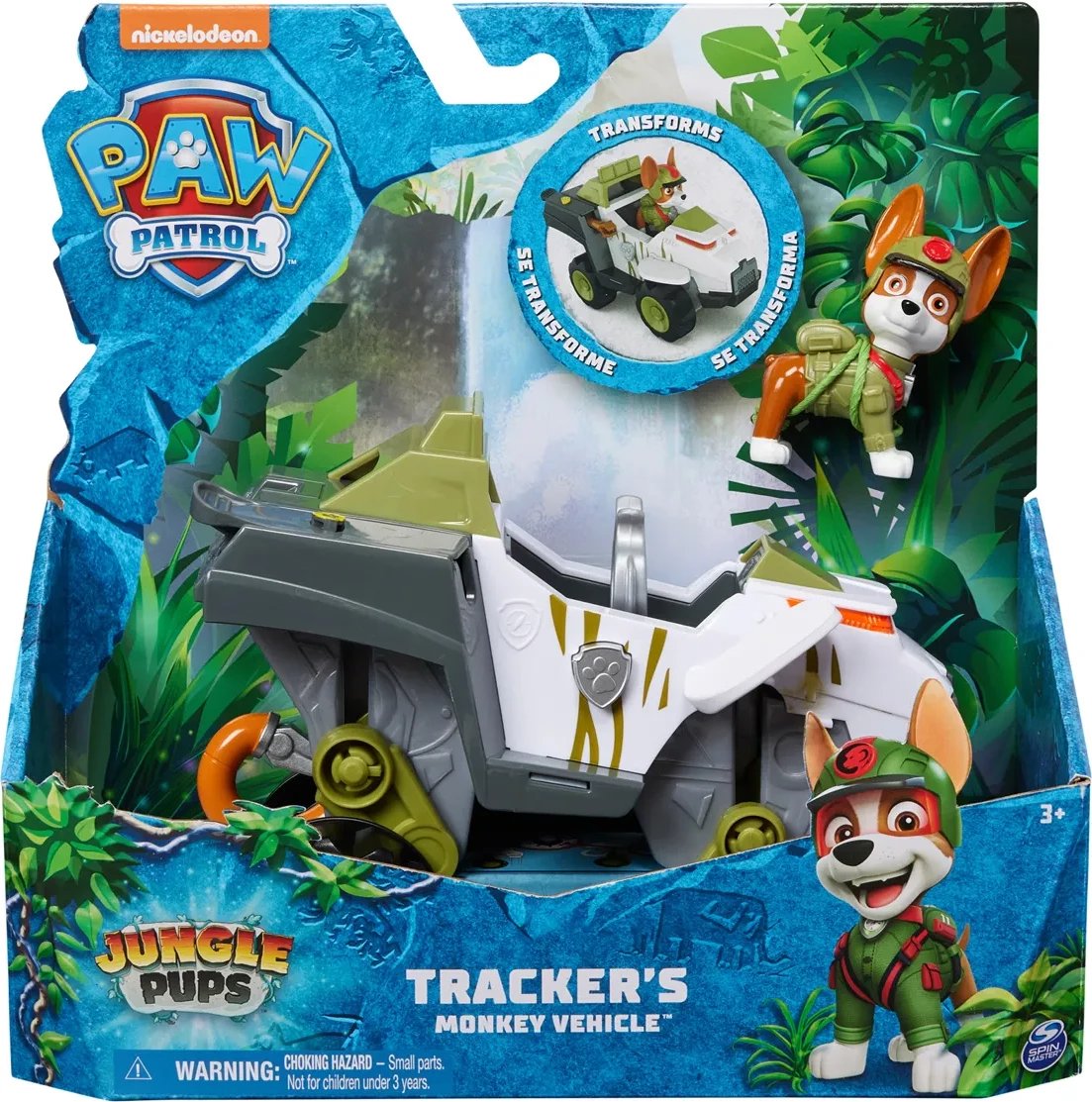 Paw Patrol Jungle Pups - Tracker's Monkey Vehicle