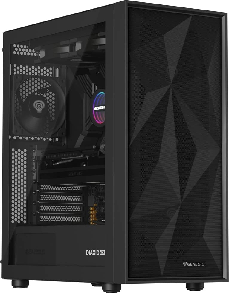 Kasë ftohëse me ujë GENESIS NLG-2318, 2 ventilatorë, e zezë
