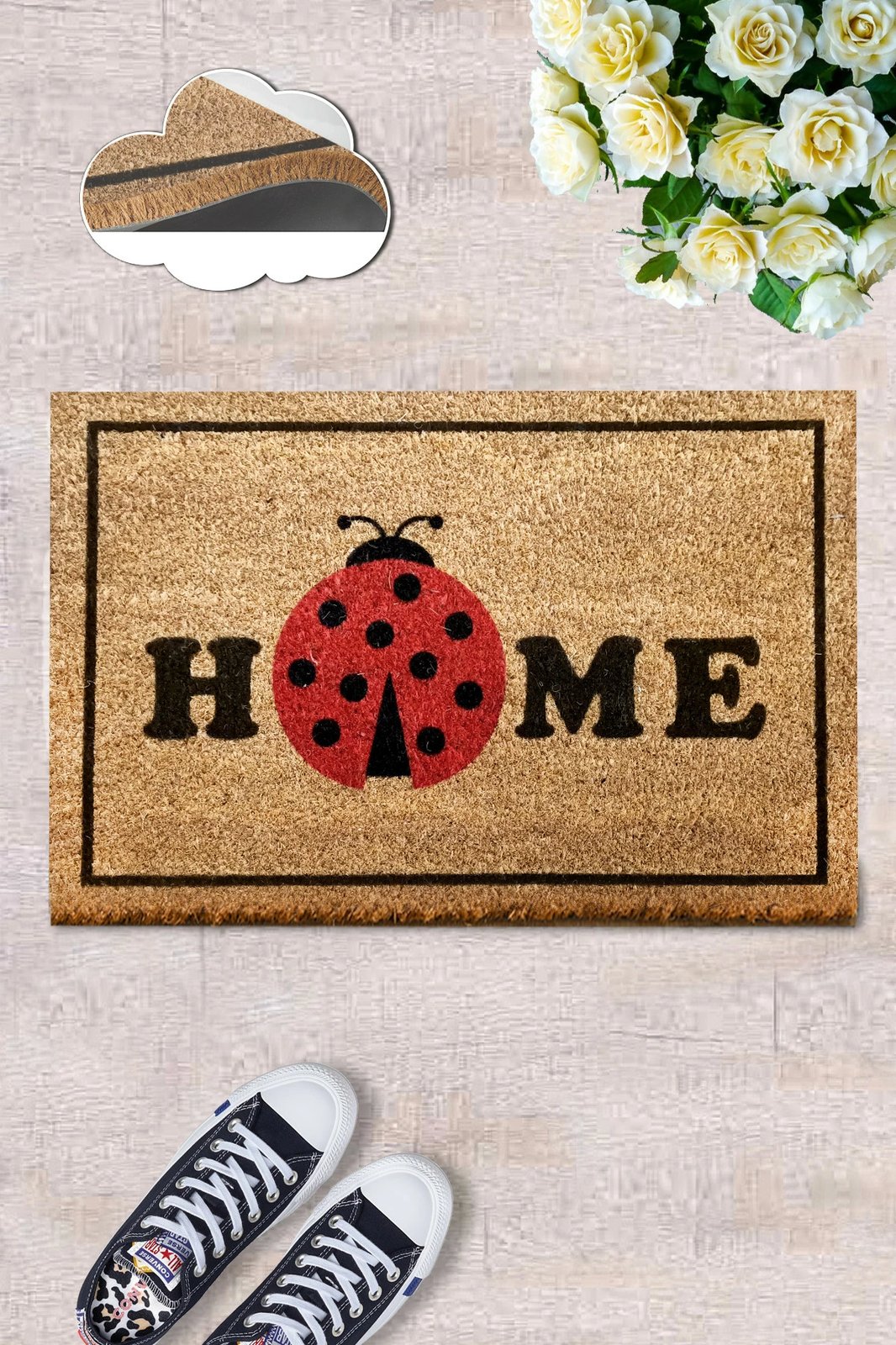 Shilte hyrëse Coco Conceptum Hypnose, Coccinella, shumëngjyrëshe, 40x60cm