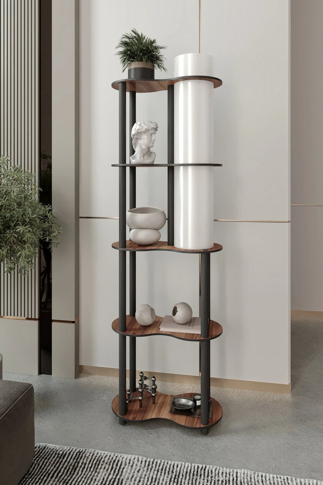 Llambë dyshemeje Opviq, ngjyrë arre, KS-11109