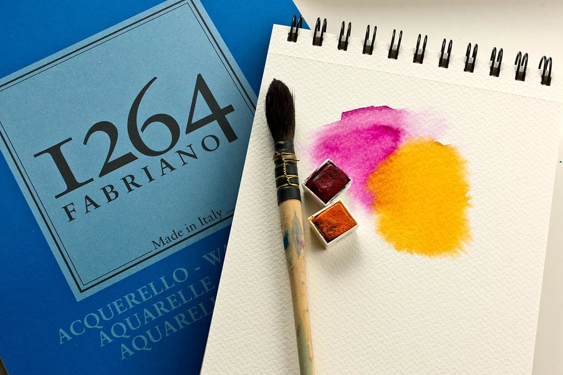 FABRIANO Bllok me Spirale AQUAREL A3 300gr 30fl