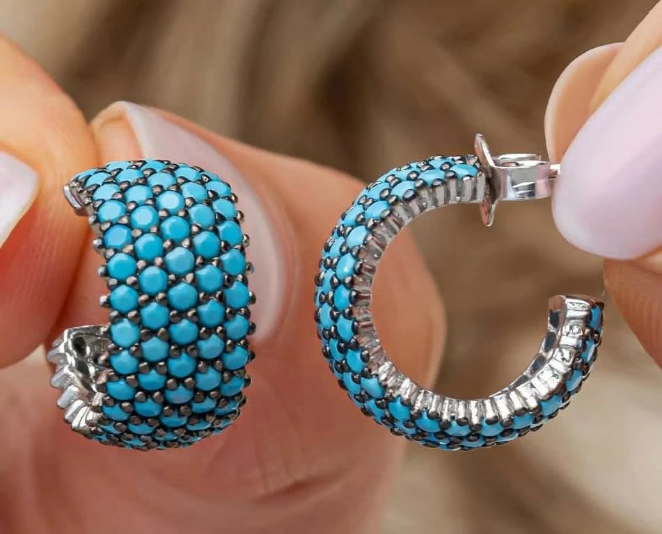 Vathë argjendi Jumeon, ngjyrë e argjendtë dhe e kaltër, NRZ999584