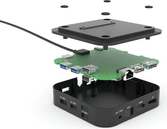 Stacion dokimi i-tec C31HDMIDPDOCKPD100, USB-C HDMI, 112W, i zi