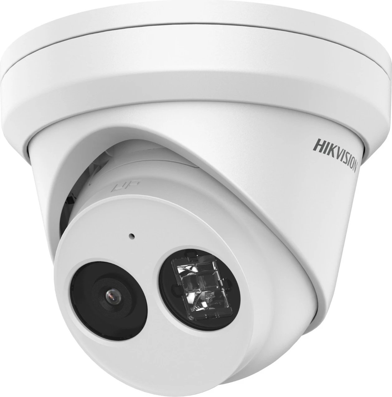 Kamerë sigurie IP Hikvision DS-2CD2343G2-IU, 4MP, mikrofon, natë/dite, bardhë